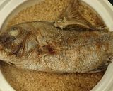 土鍋で鯛めし（姿焼き使用）作り方18写真