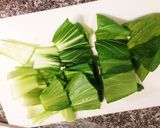 超簡単！だけど美味しい☆ちんげん菜炒め作り方2写真