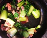 超簡単！だけど美味しい☆ちんげん菜炒め作り方5写真