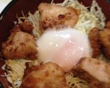余り物の唐揚げや豚カツで 簡単丼作り方8写真