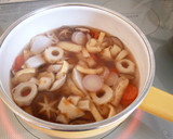 家にあるものでお雑煮（おすまし風）作り方3写真