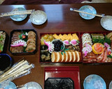 おせちの残りで☆ちらし寿司ケーキ作り方1写真
