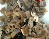 おせち煮物&焼豚でリメイク♪中華おこわ作り方2写真
