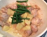★簡単★鳥モモ肉ニンニクバター炒め！作り方9写真