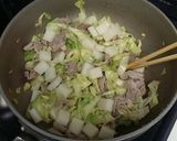 簡単クレープ風お好み焼き　キャベツ消費に作り方4写真