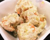 離乳食*後期〜♡秘密のふわっふわ鶏だんご作り方7写真