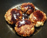 厚揚げの味噌ハンバーグ！お好み焼き風作り方5写真
