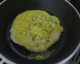 台湾の朝食もっちりした蛋餅（ダンピン）作り方5写真