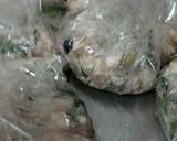 おせちの黒豆リメイク♪黒豆と空豆つくね作り方5写真