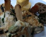 おせちの黒豆リメイク♪黒豆と空豆つくね作り方8写真