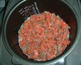 ほうれん草＆鮭ご飯作り方2写真