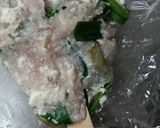 おせちの黒豆リメイク♪黒豆と空豆つくね作り方6写真