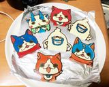 妖怪ウォッチ ケーキ作り方1写真