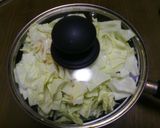 ツナの缶汁で＊キャベツのくたくた煮小鉢作り方3写真