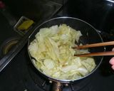 ツナの缶汁で＊キャベツのくたくた煮小鉢作り方4写真