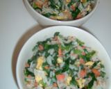 ほうれん草＆鮭ご飯作り方6写真