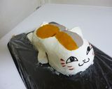コマさん立体ケーキ☆妖怪ウォッチ作り方32写真