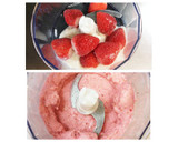 冷凍果物で簡単♡自家製ジェラート♡アイス作り方3写真