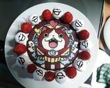 ジバニャンのｷｬﾗケーキ作り方5写真