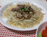 豚肉ともやしのサッパリ蒸し作り方7写真