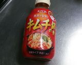 ニラとモヤシ豚キムチ炒め　キムチ鍋の素で作り方8写真