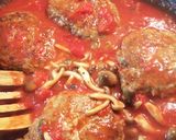 楽チン♪イタリアン煮込みハンバーグ♪作り方8写真
