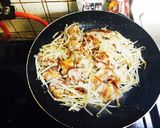 〜パンチの効いてる〜豚肉もやし炒め作り方3写真
