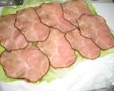 ♪豪華！♪ハムのポテトサラダロール♪作り方1写真