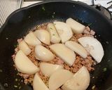 残った餅で簡単肉餅 映えないが美味作り方3写真