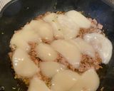 残った餅で簡単肉餅 映えないが美味作り方4写真