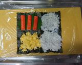 今日のお弁当(2025)☆おにぎらず弁当作り方6写真