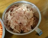 おばあちゃんの炊飯器簡単マグロ山菜おこわ作り方4写真