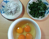 カルシウム不足に!!しらすとねぎの卵焼き作り方1写真