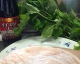 鶏三つ葉炒め作り方1写真