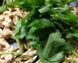 鶏三つ葉炒め作り方8写真