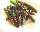 ＊いんげんの胡麻和え＊作り方5写真