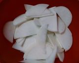 かぶの柚子風味甘酢漬け作り方1写真