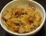 簡単で美味しい！焼き鳥でおこわ　作り方5写真