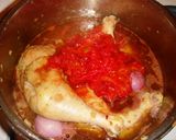 チキンの赤ワイン煮込み作り方4写真