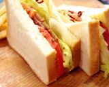 オーロラソースのカツサンド作り方24写真