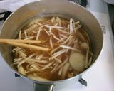 簡単 もやし 玉ねぎの ピリ辛中華スープ作り方4写真