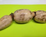 レンコンと浜納豆のはさみ焼き作り方1写真