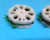 レンコンと浜納豆のはさみ焼き作り方4写真