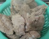 簡単 豚バラ軟骨ソーキ 醤油煮 圧力鍋作り方4写真