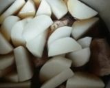 簡単 豚バラ軟骨ソーキ 醤油煮 圧力鍋作り方5写真