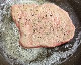 牛ステーキの大葉梅醤油がけ作り方2写真
