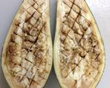 米茄子の卵味噌焼き。作り方3写真