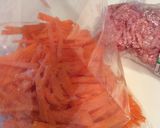 ヘルシーに食べたい！にんじん天ぷら作り方1写真