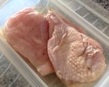鶏むね肉でしっとりヘルシー蒸し鶏作り方3写真