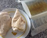 鶏むね肉でしっとりヘルシー蒸し鶏作り方6写真